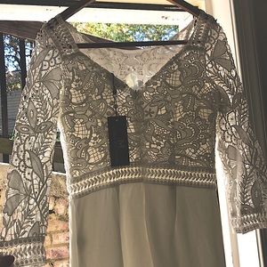 White lace jumpsuit